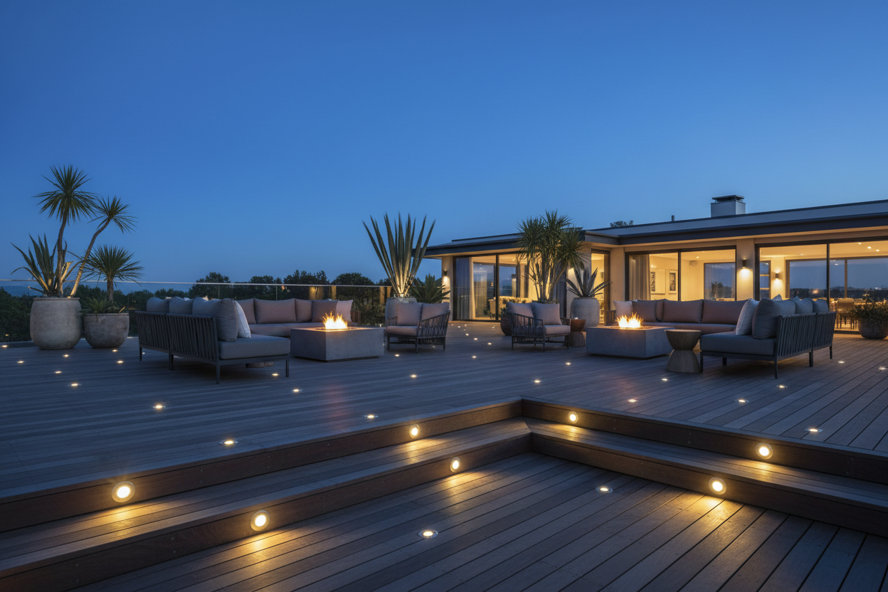 Hemmaljus Aura™ Select – Warm & Neutral White Deck Lights