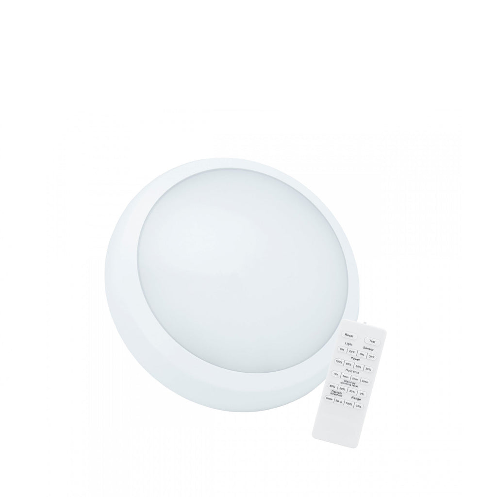 LED-plafond med sensor och fjärrkontroll