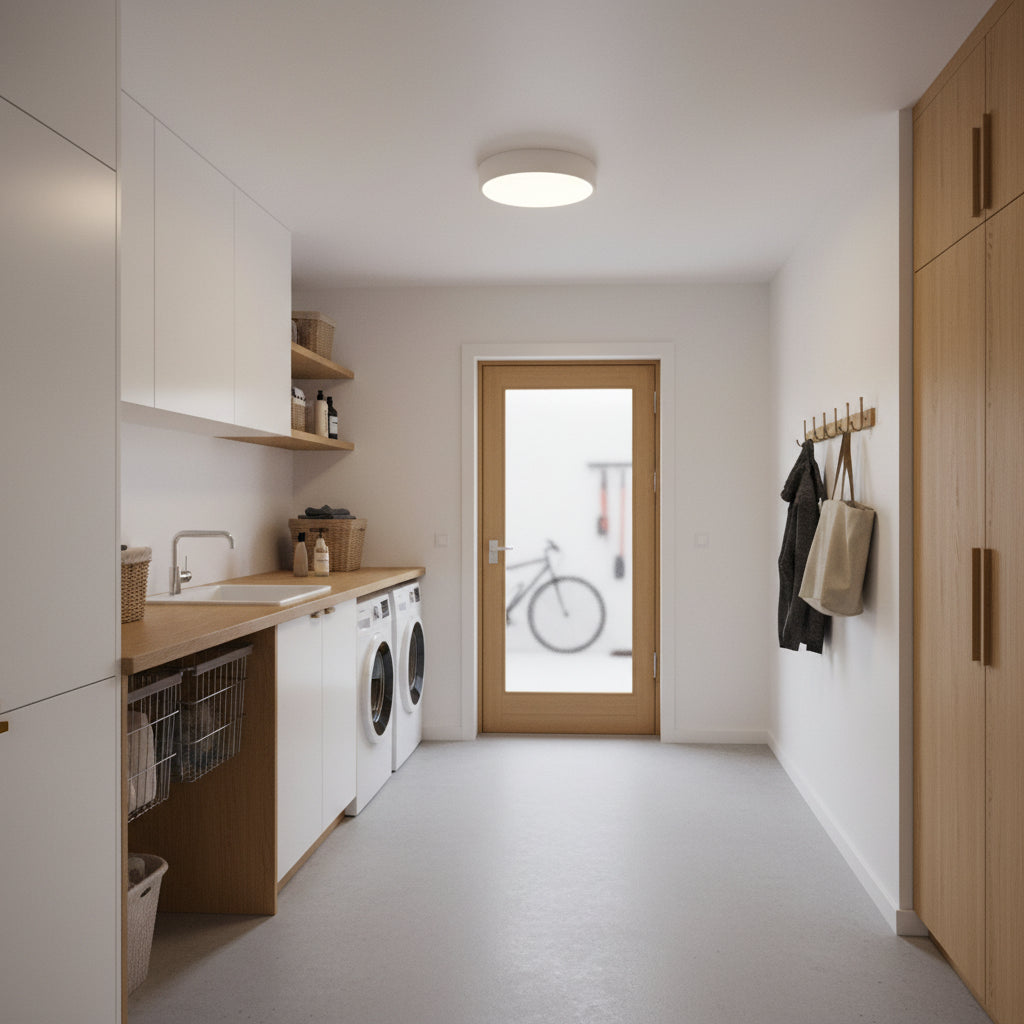 LED-plafond med sensor och fjärrkontroll