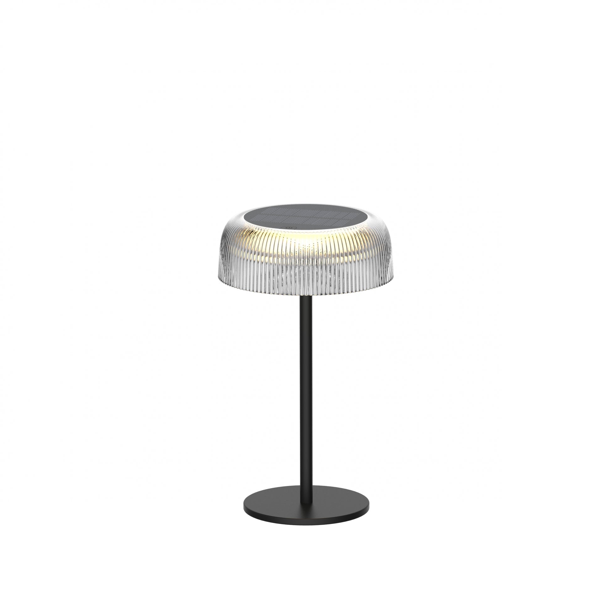 Trådlös bordslampa för uteplats och hem