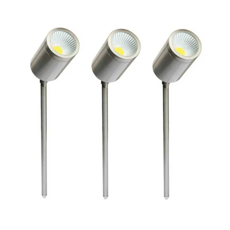 Hemmaljus Aura™ Cylinder SS – Markspotlights i rostfritt stål för trädgård och landskap
