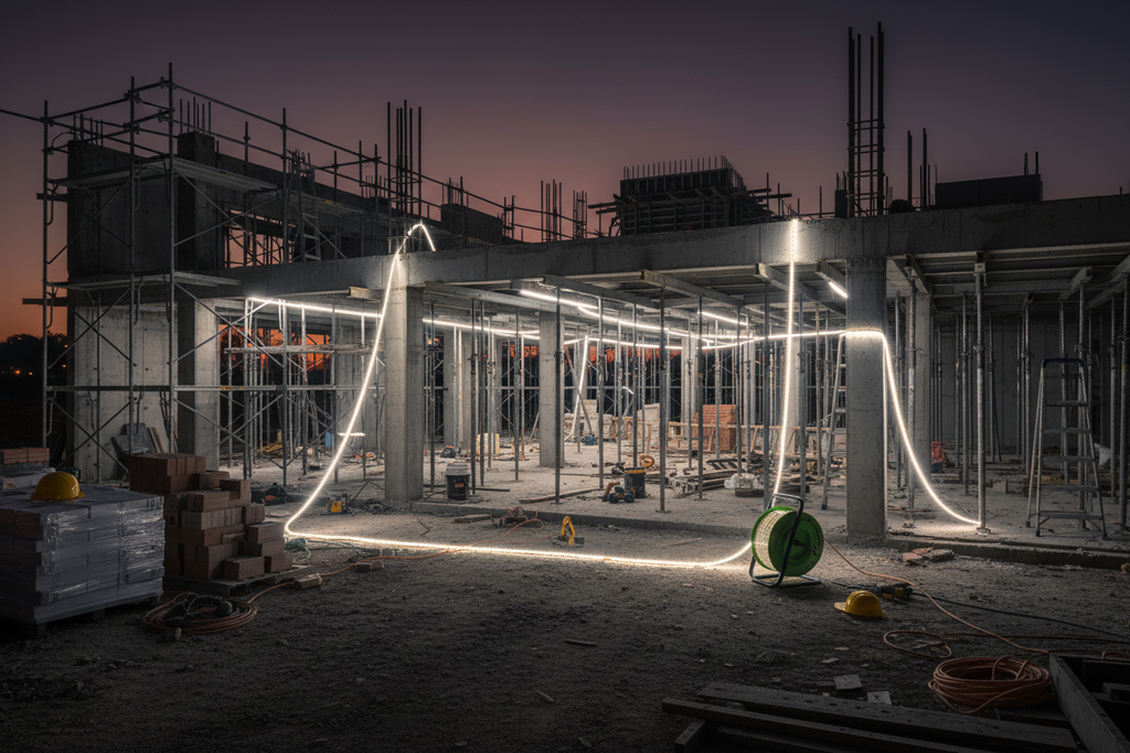 LED Strip Pro™ (15m) – Flexibel arbetsbelysning på kabelvinda